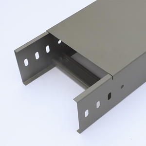 Plateau de câbles en acier robuste pour câbles électriques de grande capacité dans les usines industrielles, les chantiers de construction et les centrales électriques - Product Image 1