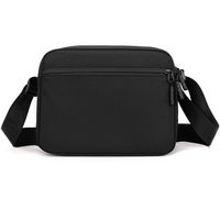 Sacoche Homme Légère Bleu Marine Personnalisée Anti-Vol à Bandoulière Poche Poitrine Voyage Été Automne