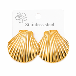 <span class=keywords><strong>Pendientes</strong></span> de Flor Grande que No se Desvanecen, Precio al por Mayor, Resistentes al Deslustre, Impermeables, Elegantes y Modernos, Joyería de Regalo para Mujer - Product Image 2