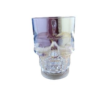 Vente chaude En Forme De Crâne Halloween Acrylique Lumineux Glow-in-the-dark Whisky Vodka Bière Tasses Creative Verres À Vin Party <span class=keywords><strong>Bar</strong></span> - Product Image 1
