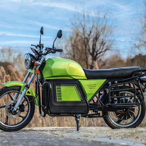 Motocicleta Eléctrica Retro <span class=keywords><strong>de</strong></span> Alta Potencia <span class=keywords><strong>de</strong></span> 72V, Motocicleta <span class=keywords><strong>de</strong></span> Carga Pesada con Freno <span class=keywords><strong>de</strong></span> Disco, Batería <span class=keywords><strong>de</strong></span> 72V20Ah/32Ah, 40-60km/h - Product Image 2