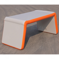 Ensemble de meubles gonflables, table gonflable Drop Stitch pour l'extérieur, quai flottant sur le lac, table et chaise gonflables portables