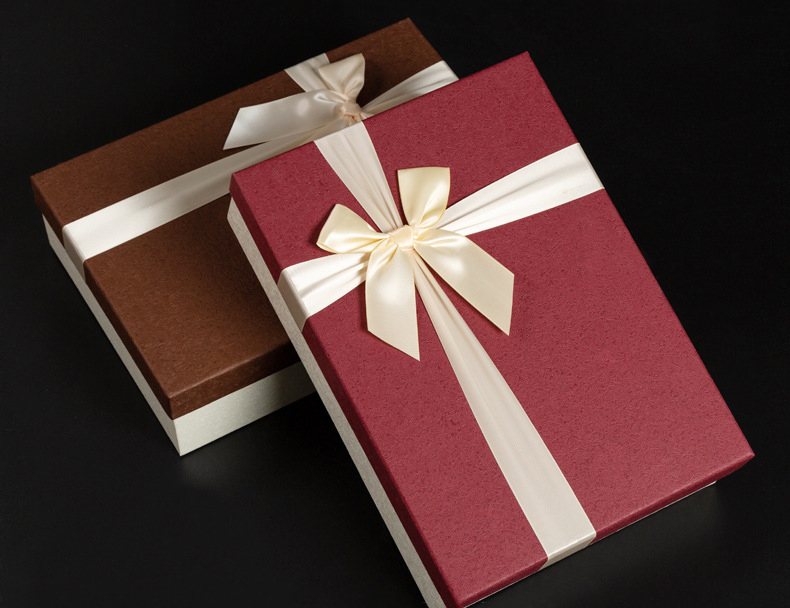 coffret cadeau rouge