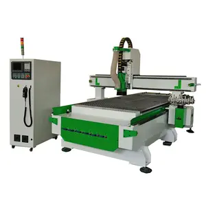 Alat Otomatis Changer 3D CNC Router untuk Ukiran Kayu dengan 9kw Hqd HSD Spindle