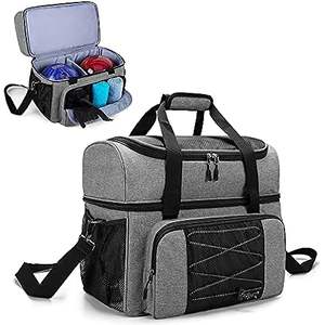 Bolsa de transporte Brunswick para pelotas de bolos, con dos bolsillos, acolchada, con capacidad para zapatos de bolos y accesorios para una sola bola. - Product Image 4