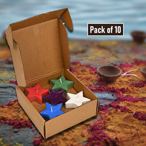 Elegante nuevo diseño de cristal Diya Daily Puja Festivales Forma de estrella de lujo Deepak Pooja Diwali Decoración Elegante nuevo diseño Diya Puja - Product Image 1