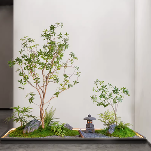 Planta Artificial Verde para Paisajismo, Pieris Japonica Grande, Planta Falsa para Decoración de Interiores, Árbol Colgante con Hojas en Forma de Campana - Product Image 3