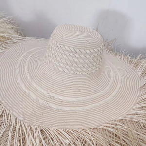 ND479 Cuerpos de sombrero de papel japonés esmaltado, 20X Cuerpos de sombrero de vaquero de paja premium, 10X Cowboy Cruz |   Sombrero de Paja Estilo Western <span class=keywords><strong>Larry</strong></span> Mahan - Product Image 1