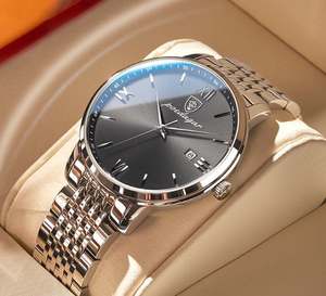 ブランドの高級メンズウォッチ30m防水日付時計男性スポーツ時計クォーツカジュアル腕時計レロジオMasculino - Product Image 1