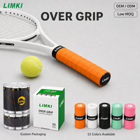 Sangle de raquette antidérapante super adhérente en PU pour tennis, badminton, padel, pickleball