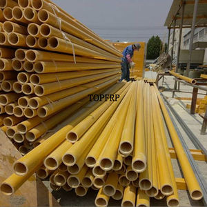 Tubo de plástico reforzado con fibra de vidrio de alta resistencia, tubo FRP, servicio de procesamiento de corte personalizable - Product Image 3