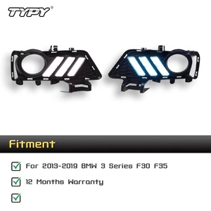 TYPY for BMW 3 Series F30/F31/F35 M-Package Front Bumper Grille Fog Lamp Cover Frame Fog <b>Lights</b> Cover Car <b>Accessories</b> 2013-2019 - Product Image 4