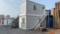 Maison préfabriquée détachable de 20 pieds, structure en acier, cabine modulaire portable en kit, bureau à domicile, chambre d'amis, bâtiment personnalisé pour jardin