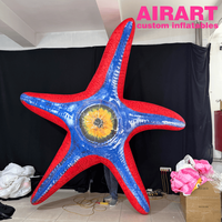 Décorations gonflables en forme d'étoile de mer pour l'extérieur, ballons océaniques à motifs personnalisés pour les idées de fêtes sur la plage