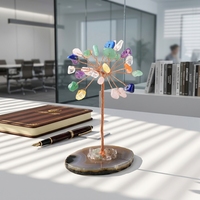 Arbre de Vie Artisanal Unique et Moderne Personnalisé avec 7 Chakras, Vente en Gros