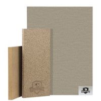 MDF mélaminé certifié CARB, texture tissu, ENF/F4/E0, écologique, ignifuge, résistant à l'humidité, pour appartements et hôtels contemporains
