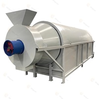 Secador Rotatorio de Tambor para Granos y Fertilizantes, Horno para Secar Granos de Arroz