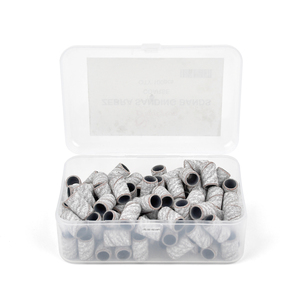 100#150#240# <strong>Zebra</strong> <strong>Sanding</strong> <strong>Bands</strong> Manicure Gel Polish Remover Polishing Machine Replacement Tools Cutter - Product Image 6