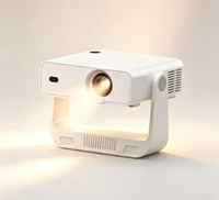 Proyector LCD de Largo Alcance C880 OEM de Fábrica, Android 14, 1080P Nativo, Corrección Trapezoidal Automática, WiFi de Doble Banda, Proyector Inteligente para Cine en Casa