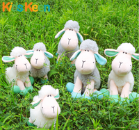 Jouet animal personnalisé conception en peluche mouton lapin de Pâques oreiller jouets personnage de dessin animé cadeaux d'anniversaire pour animaux en peluche jouets