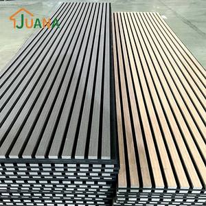 Panneau Mural Acoustique à Lattes en Bois Insonorisant pour Studio d'Enregistrement et Décoration Intérieure - Product Image 1