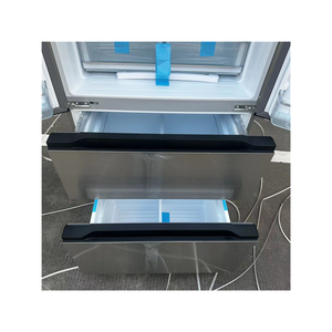 Réfrigérateur à eau 4 portes de style français pour usage domestique OEM/ODM, grands réfrigérateurs à compresseur électronique à vendre, compresseur économique - Product Image 3