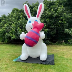 Conejo <span class=keywords><strong>de</strong></span> Pascua Inflable Gigante <span class=keywords><strong>de</strong></span> 11 Pies con Luces LED, Modelo Publicitario para Fiestas <span class=keywords><strong>de</strong></span> Pascua/Decoración <span class=keywords><strong>de</strong></span> Centros Comerciales/Jardín - Product Image 2