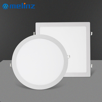 Meinz — panneau lumineux Led blanc neutre encastrable, rond ou carré, lumière chaude, disponible en 3, 6, 9, 12, 15, 18 ou 24 W, livraison gratuite