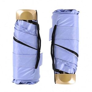 Sun UV Foldable <b>Smart</b> Small Wholesale Capsule UV Protection Designer Umbrella for Adult - Product Image 1