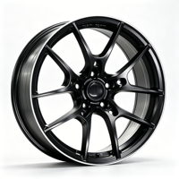 Jantes de modification automobile en alliage d'aluminium forgé multi-rayons JWYC 17-19 pouces pour Hyundai, BMW, Audi universelles