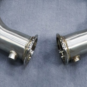 2024 Hot Sale Stainless Steel Straight Exhaust Downpipe System Header Pipes for BMW 550i 650i 750i F10 F12 N63 4.4T - Product Image 5