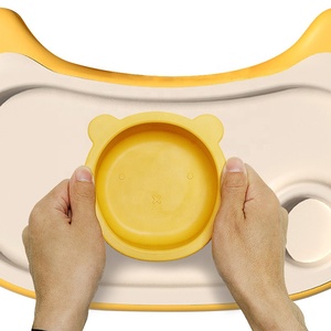 Plato de Silicona con Ventosa para Niños, Estilo Simple, Libre de BPA, Apto para Alimentos, Fabricación OEM ODM - Product Image 2
