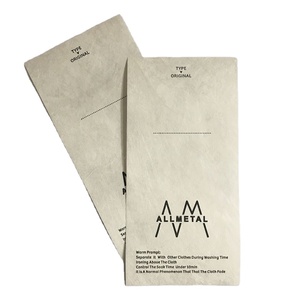 Etiquetas Colgantes de Papel Tyvek Ecológicas Personalizadas con Impresión de Serigrafía para Bolsas y Zapatos con Logotipo Personalizado - Product Image 3