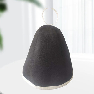 Шапка для сауны из шерстяного войлока с новейшей вышивкой - Product Image 2