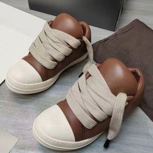 Chaussures décontractées d'hiver pour hommes en cuir véritable de luxe, antidérapantes, à bout épais, tendance, pour l'extérieur, toutes saisons - Product Image 3