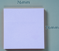 Blocs-notes adhésifs pour messages de bureau scolaire, vente en gros, peuvent être collés, blocs-notes adhésifs de couleur, durables