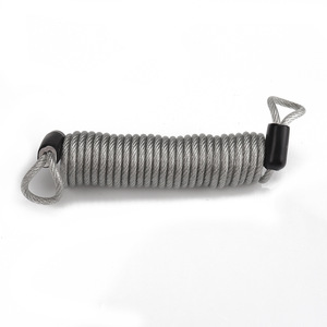 Mosquetón de acero inoxidable de 80 mm x 40 mm con gancho de resorte para uso en exteriores - Product Image 3