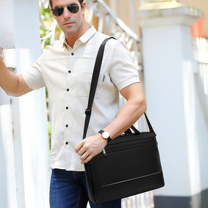 Sac de messager en nylon imperméable pour hommes et femmes, sacoche pour <span class=keywords><strong>ordinateur</strong></span> portable, <span class=keywords><strong>fourre</strong></span>-tout d'affaires, Oem, 14, 15, 15.6 pouces, vente en gros - Product Image 6