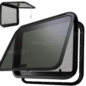 หน้าต่างกระจกนิรภัยสำหรับรถบ้าน RV แบบสากล หน้าต่างภายนอก หน้าต่างหนีภัย - Product Image 2