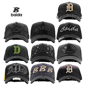 Gorras Personalizadas con Tachuelas y Relieve 3D, Gorra de Béisbol de Algodón con Visera Curva y Bordado Thirty-one 31 - Product Image 4