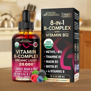 Gotas Sublinguales de <span class=keywords><strong>Vitamina</strong></span> <span class=keywords><strong>B12</strong></span> Puras, Favorecen la Mejora del Metabolismo, <span class=keywords><strong>5000</strong></span> <span class=keywords><strong>mcg</strong></span>, Gotas Líquidas Veganas de Metilcobalamina <span class=keywords><strong>B12</strong></span> - Product Image 1