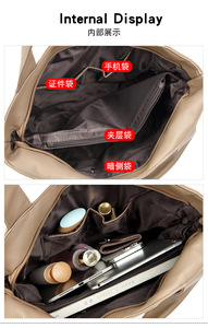 Bolsa Tote Personalizada de Cuero PU, Bolsos de Mano de Lujo para Mujer, Bolsos de Diseñador, Bolsos Cruzados de Alta Calidad para Dama - Product Image 6