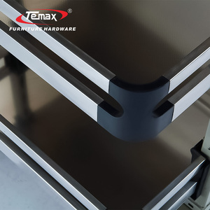 Temax dl070b mềm đóng cửa nhiều tầng thép nhà bếp Giỏ Pull-out thực phẩm đựng thức ăn nhà bếp phần cứng các mặt hàng tủ làm phụ kiện - Product Image 3