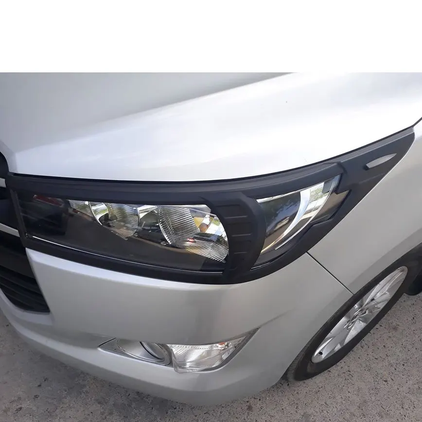 Penutup lampu depan YCSUNZ ABS Innova 2015 2016 penutup lampu depan untuk Toyota Innova aksesoris lampu depan