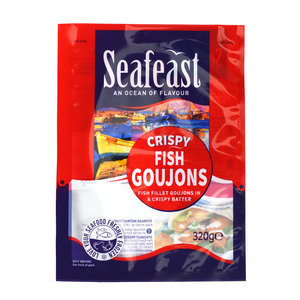 Custom Printed <strong>Vacuum</strong> Fish Chicken Frozen Food Packaging 3 Side <strong>Seal</strong> Plastic <strong>Bags</strong> with Logos - Product Image 3