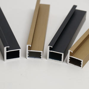 Minimalist Aluminum <b>Frame</b> Glass Door Catches Elegant <b>Magnetic</b> Touch Latch for Wardrobe Cabinet Doors - Product Image 5