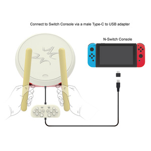 2023 Brand New High Quality Taiko Drum for <b>Controller</b> Sticks No Tatsujin <b>Gaming</b> Accessories Switch Switch <b>Controller</b> - Product Image 5