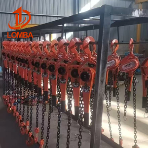 Pabrik Cina penjualan terlaris Manual dioperasikan roda bergigi searah tuas rantai Hoist 0.8 T-9 t kapasitas 1-3m mengangkat tinggi penggunaan konstruksi - Product Image 2