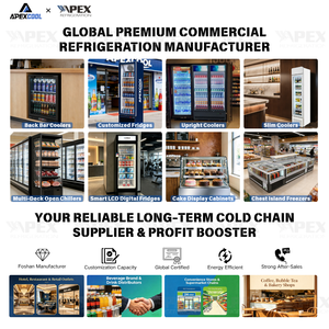 Frigorifero Verticale Commerciale OEM con <span class=keywords><strong>Vetrina</strong></span> a Porta Singola, Miglior Refrigeratore per Bevande in Vendita - Product Image 5