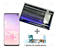 Kit de montage pour ferme de téléphones Android avec fonction OTG, pour 100 téléphones sur une carte mère, emballage robuste, pour serveur